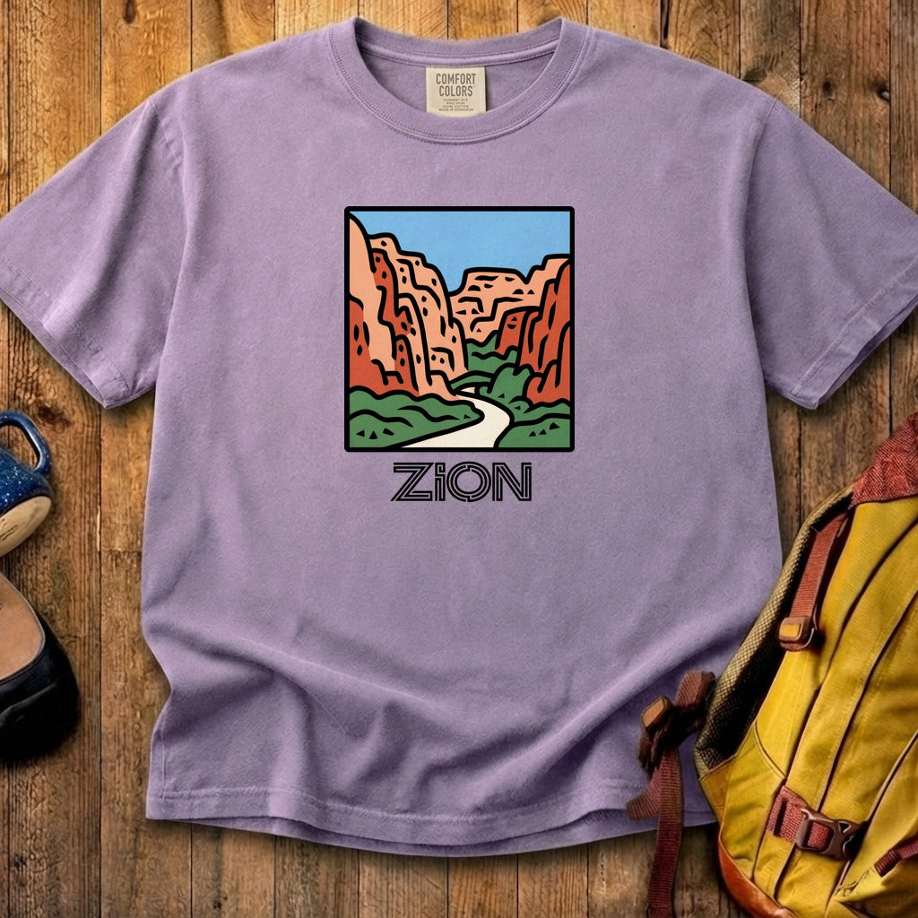 Zion National Park Cotton T-Shirt