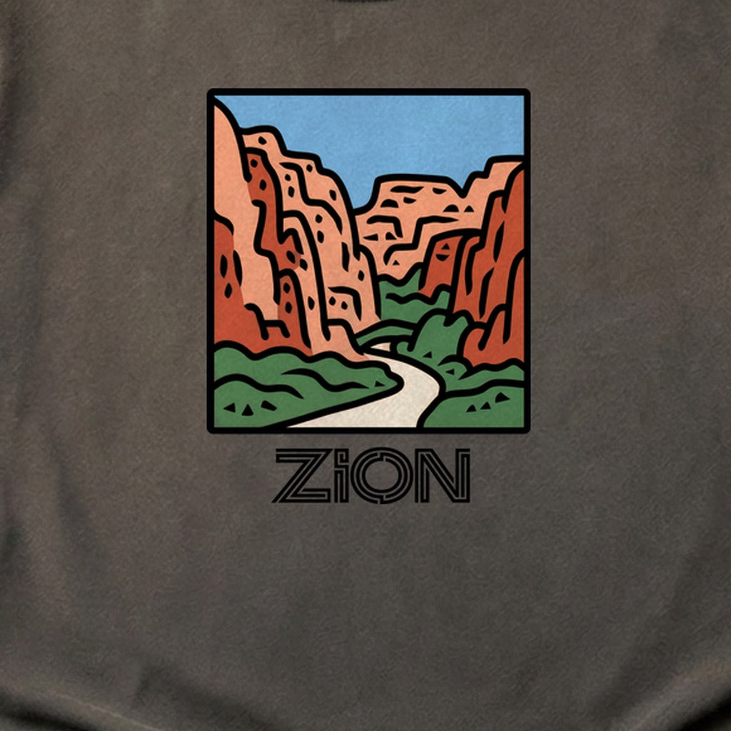 Zion National Park Cotton T-Shirt