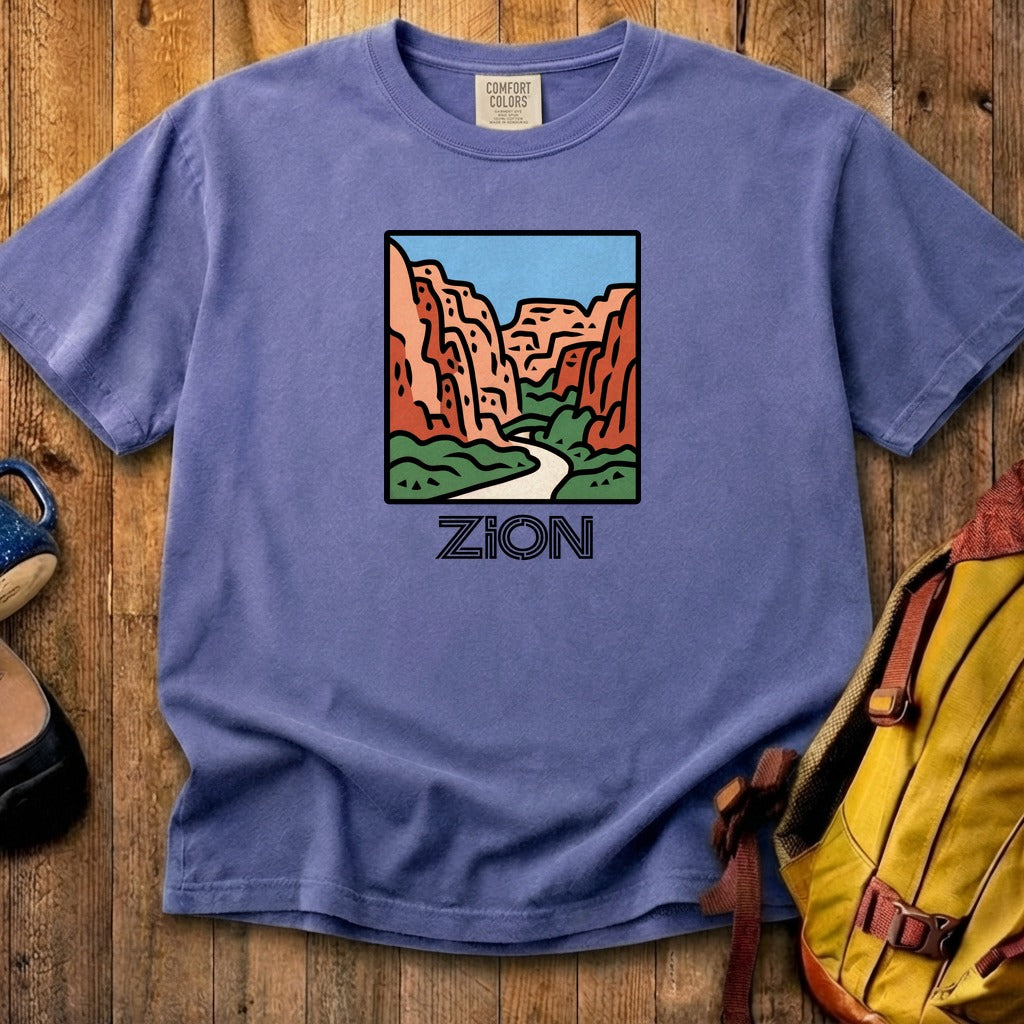 Zion National Park Cotton T-Shirt