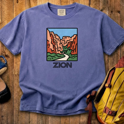 Zion National Park Cotton T-Shirt