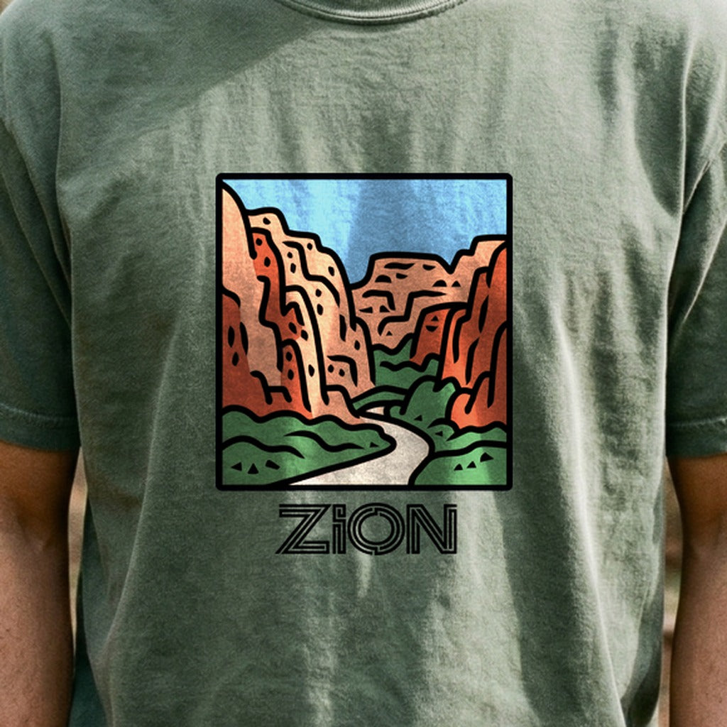 Zion National Park Cotton T-Shirt