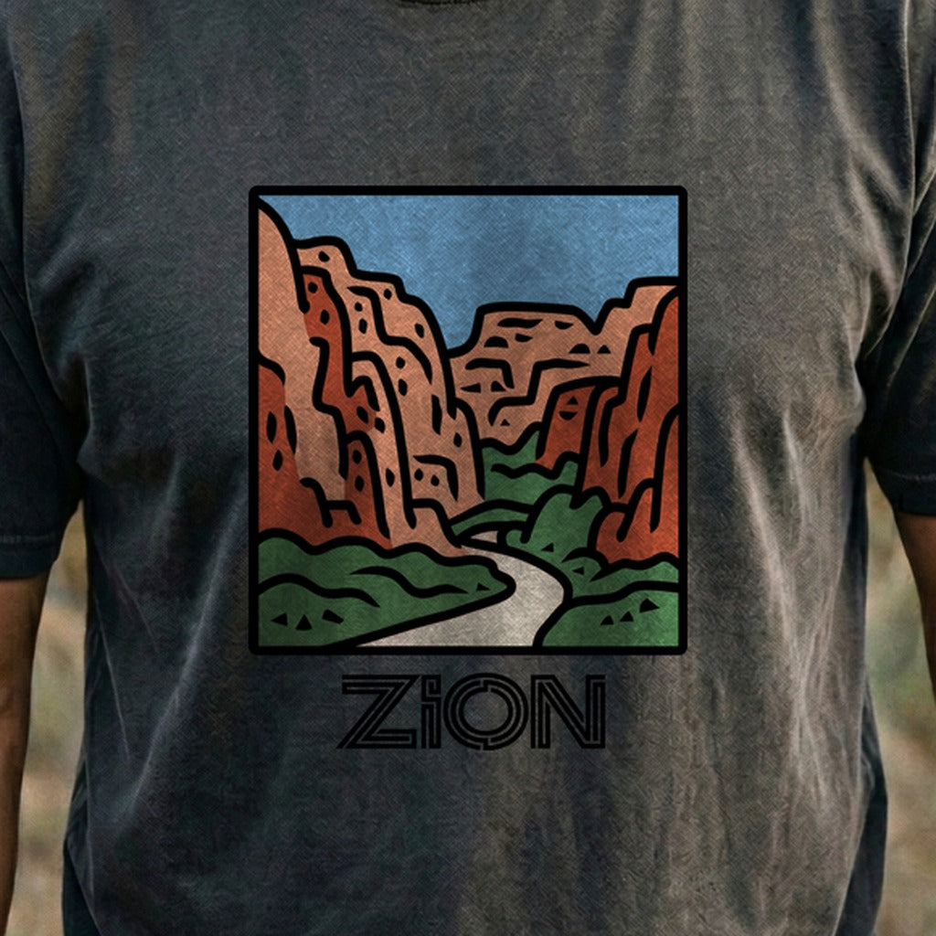Zion National Park Cotton T-Shirt