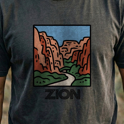 Zion National Park Cotton T-Shirt