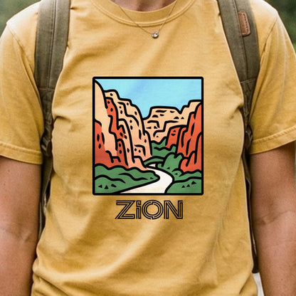 Zion National Park Cotton T-Shirt