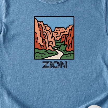 Zion National Park Kids Cotton T-Shirt