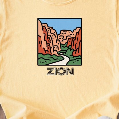 Zion National Park Kids Cotton T-Shirt
