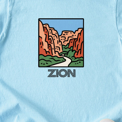 Zion National Park Kids Cotton T-Shirt