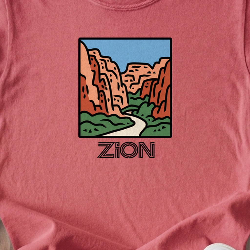 Zion National Park Kids Cotton T-Shirt