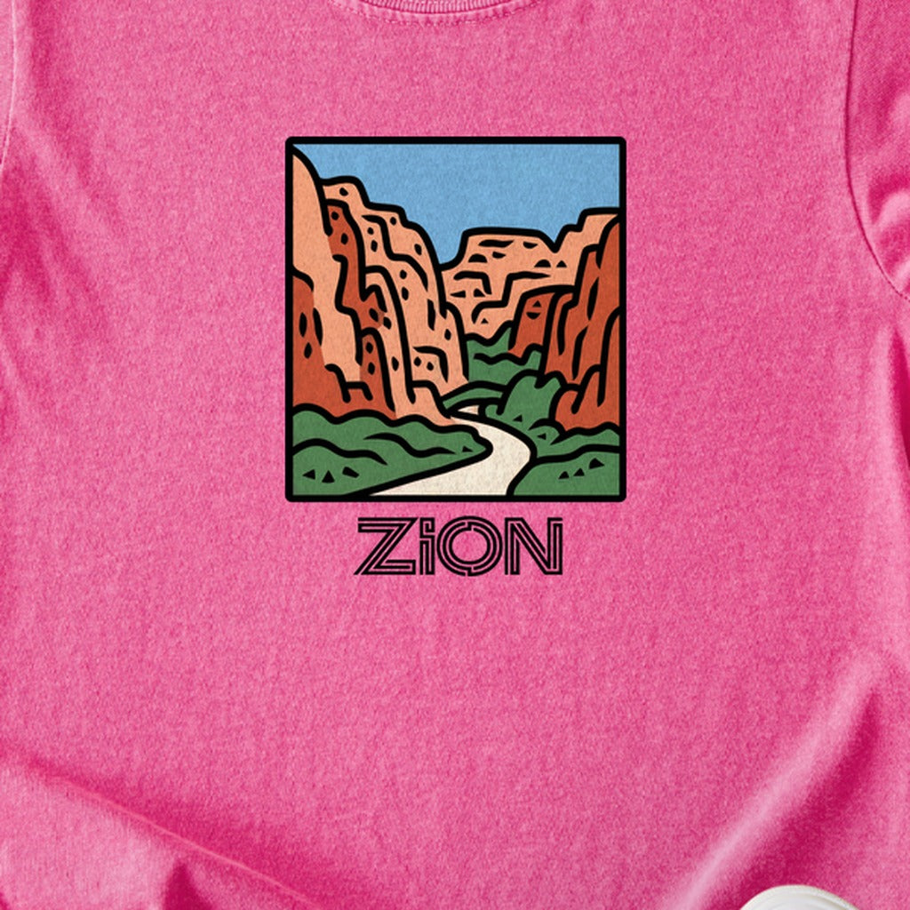 Zion National Park Kids Cotton T-Shirt