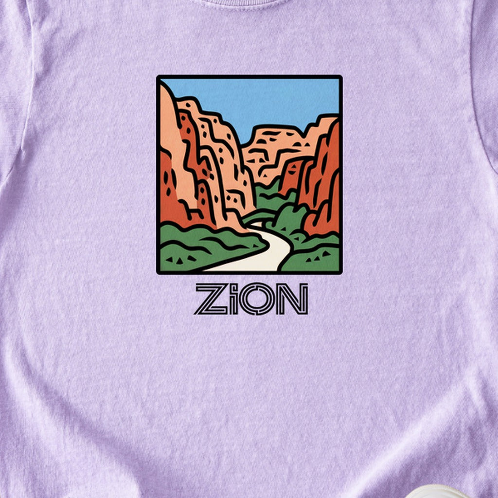 Zion National Park Kids Cotton T-Shirt