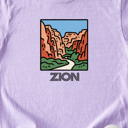 Zion National Park Kids Cotton T-Shirt