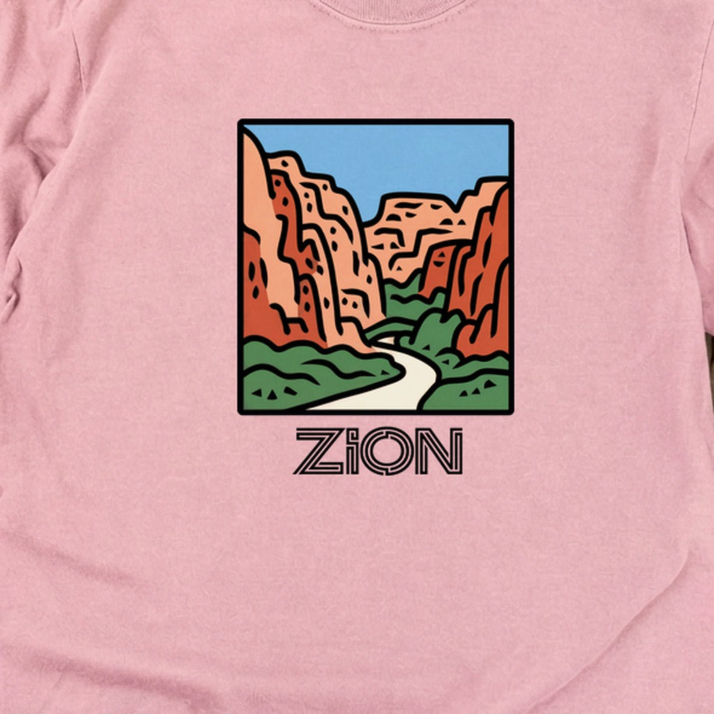 Zion National Park Cotton Long Sleeve