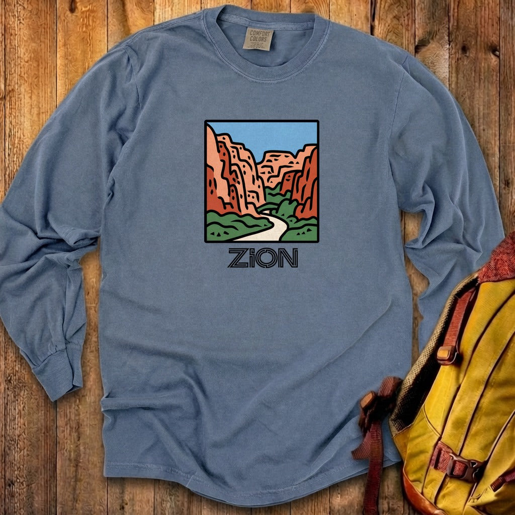 Zion National Park Cotton Long Sleeve