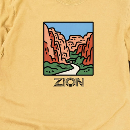 Zion National Park Cotton Long Sleeve