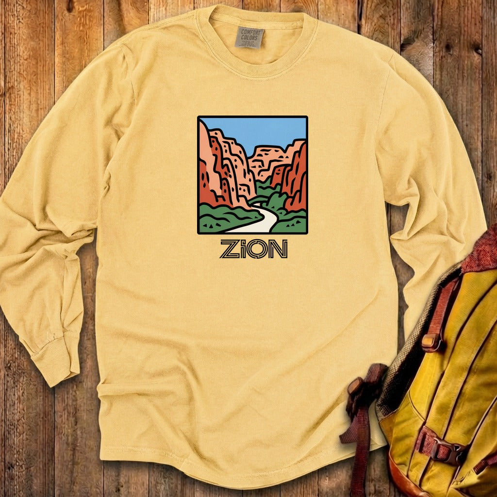Zion National Park Cotton Long Sleeve