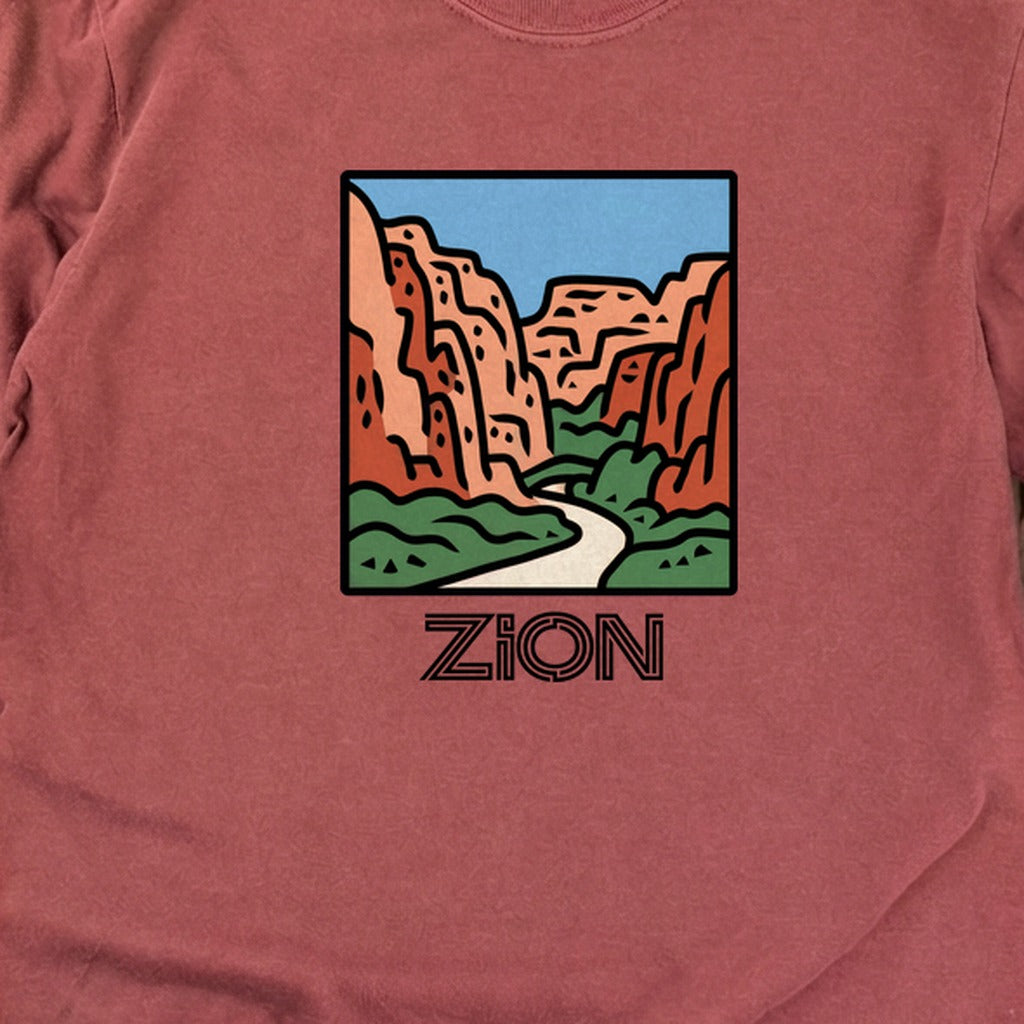 Zion National Park Cotton Long Sleeve