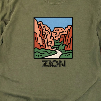 Zion National Park Cotton Long Sleeve
