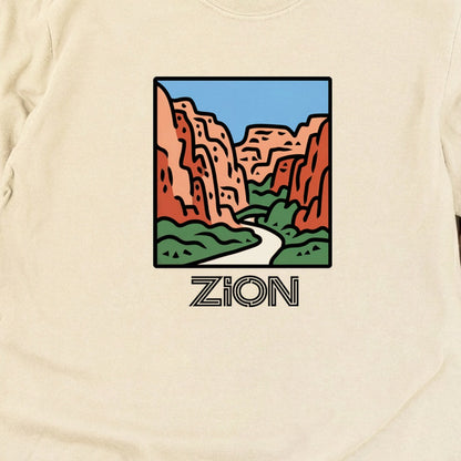 Zion National Park Cotton Long Sleeve
