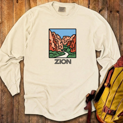 Zion National Park Cotton Long Sleeve