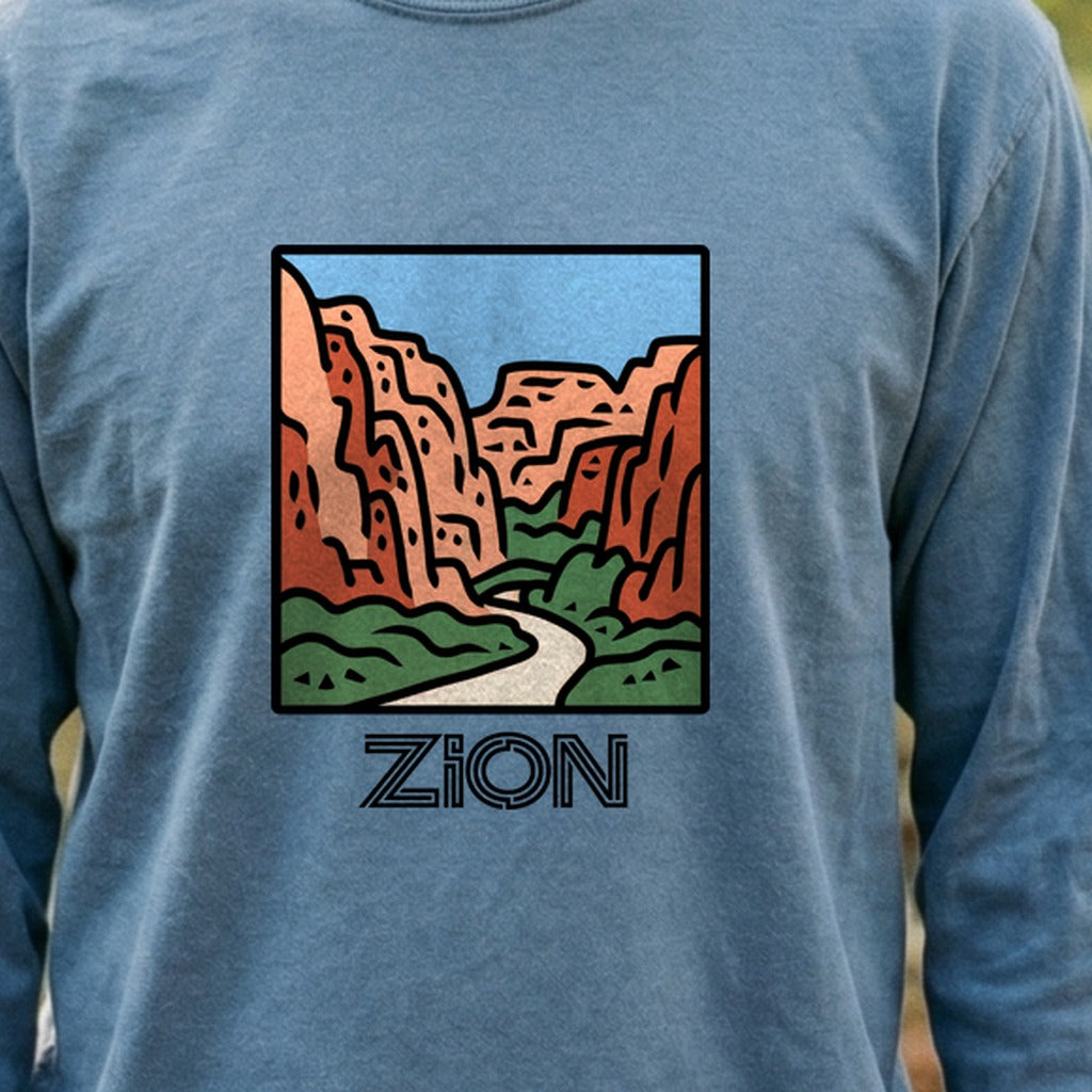 Zion National Park Cotton Long Sleeve