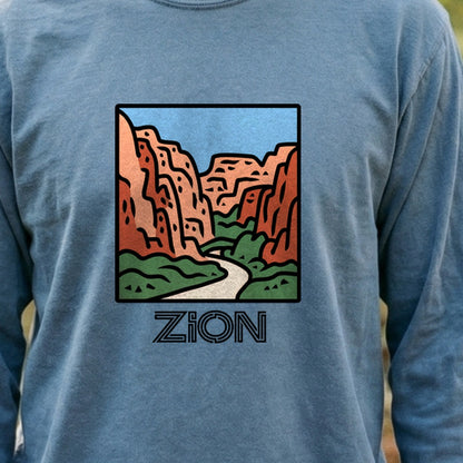 Zion National Park Cotton Long Sleeve