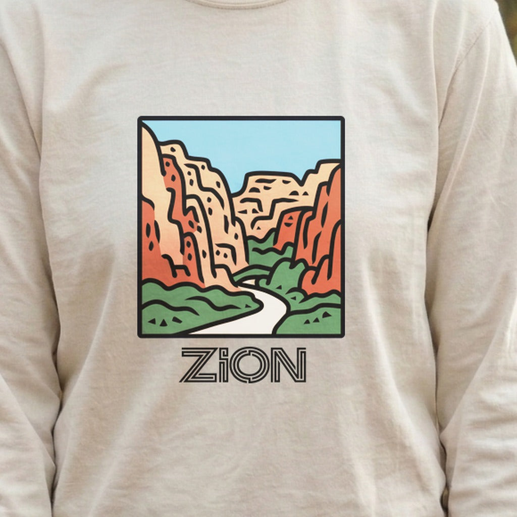 Zion National Park Cotton Long Sleeve