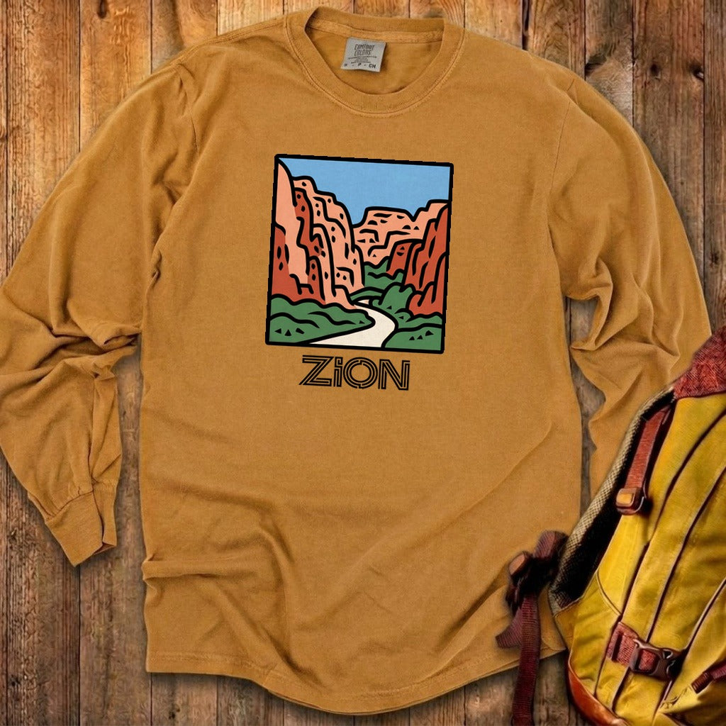 Zion National Park Cotton Long Sleeve