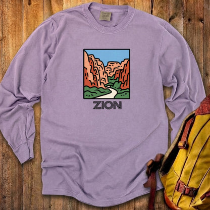 Zion National Park Cotton Long Sleeve