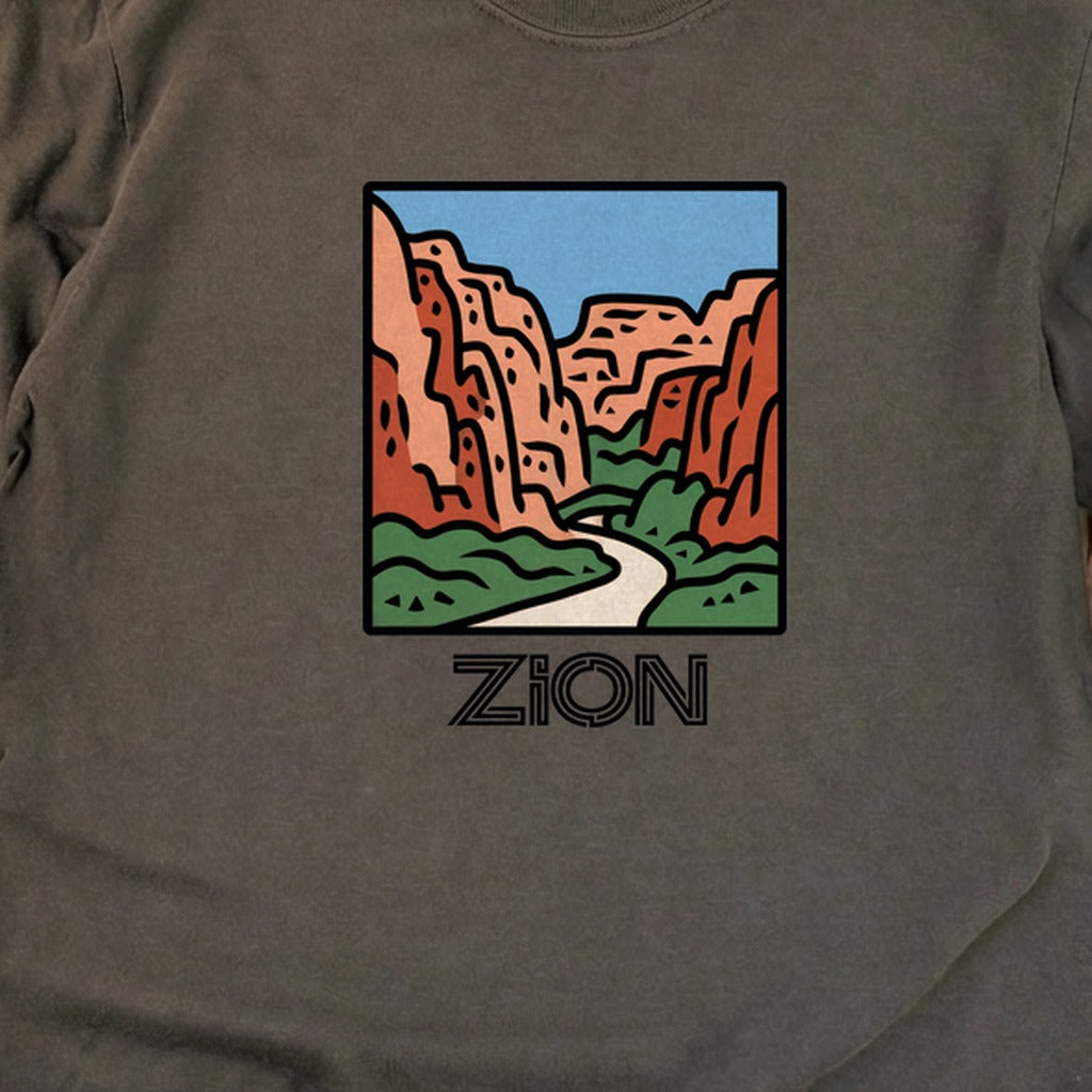 Zion National Park Cotton Long Sleeve
