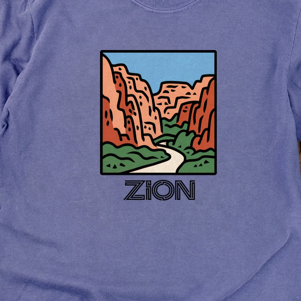 Zion National Park Cotton Long Sleeve