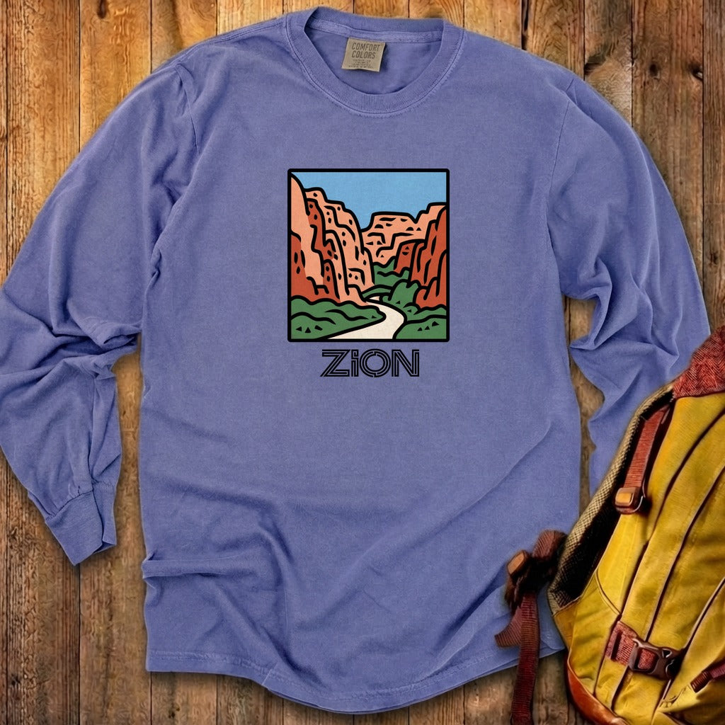 Zion National Park Cotton Long Sleeve