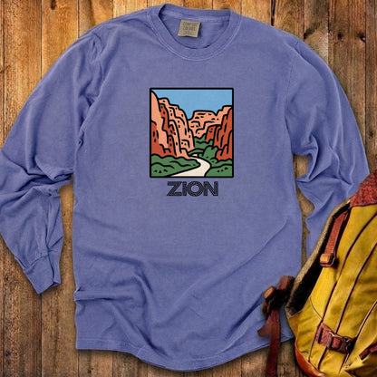 Zion National Park Cotton Long Sleeve