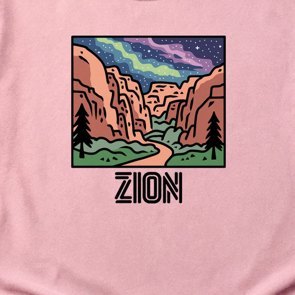 Zion at Night Cotton T-Shirt