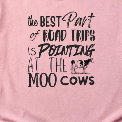 Moo Cows Road Trip Cotton T-Shirt