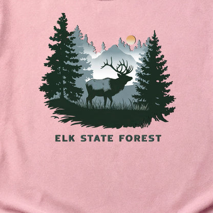 Elk State Forest Cotton T-Shirt