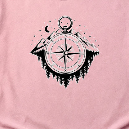Navigate the Mountains Cotton T-Shirt