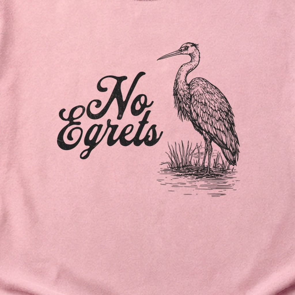 No Egrets Cotton T-Shirt