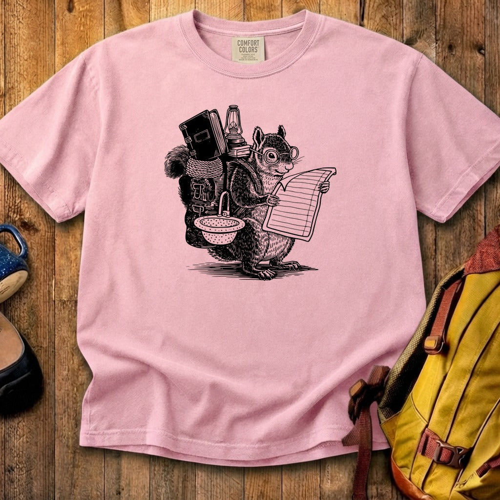 The Packademic Squirrel Cotton T-Shirt