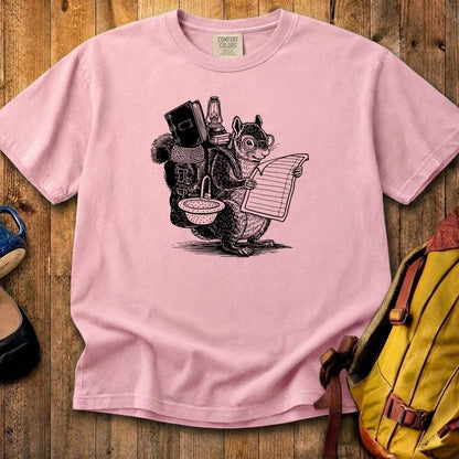 The Packademic Squirrel Cotton T-Shirt