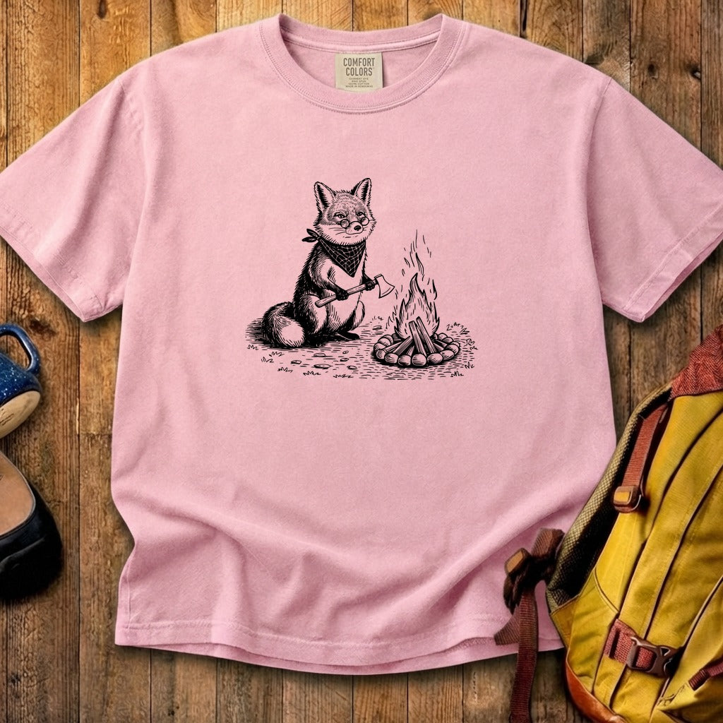 The Pyrofessor Fox Cotton T-Shirt