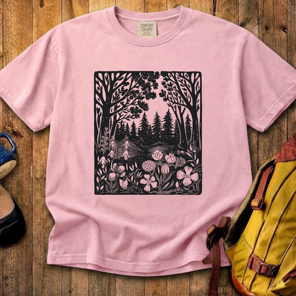 Forest Bloom Cotton T-Shirt