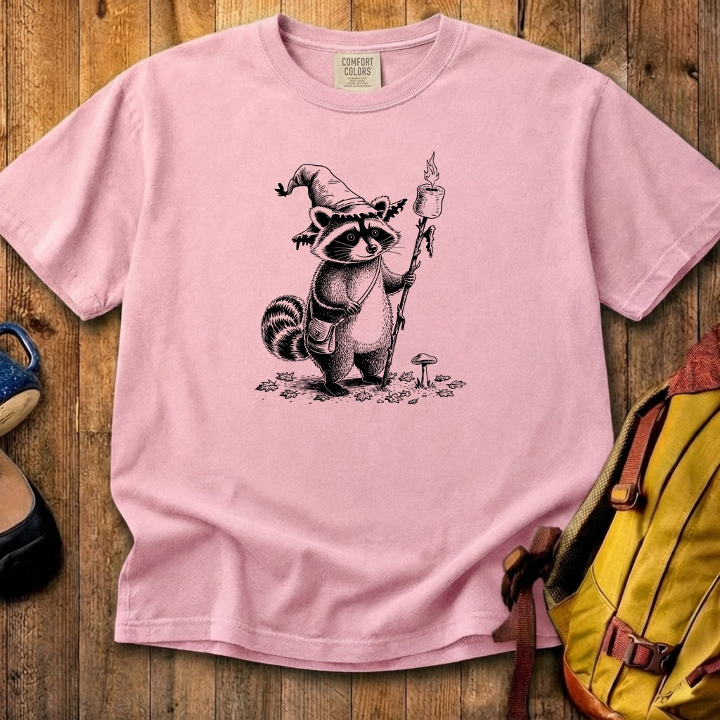 The S'morecerer Raccoon Cotton T-Shirt