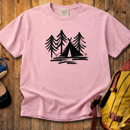 Painted Camp Cotton T-Shirt