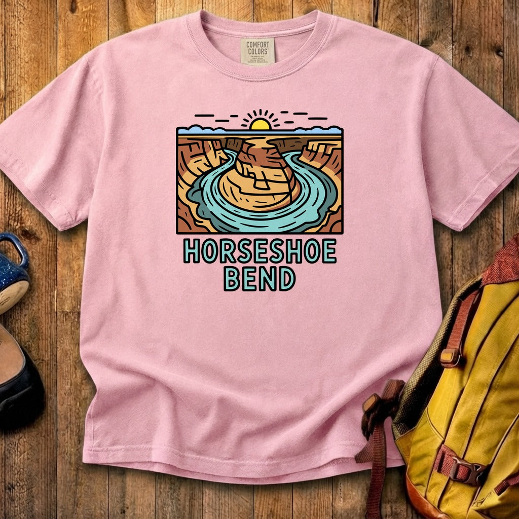 Horseshoe Bend Glen Canyon Cotton T-Shirt