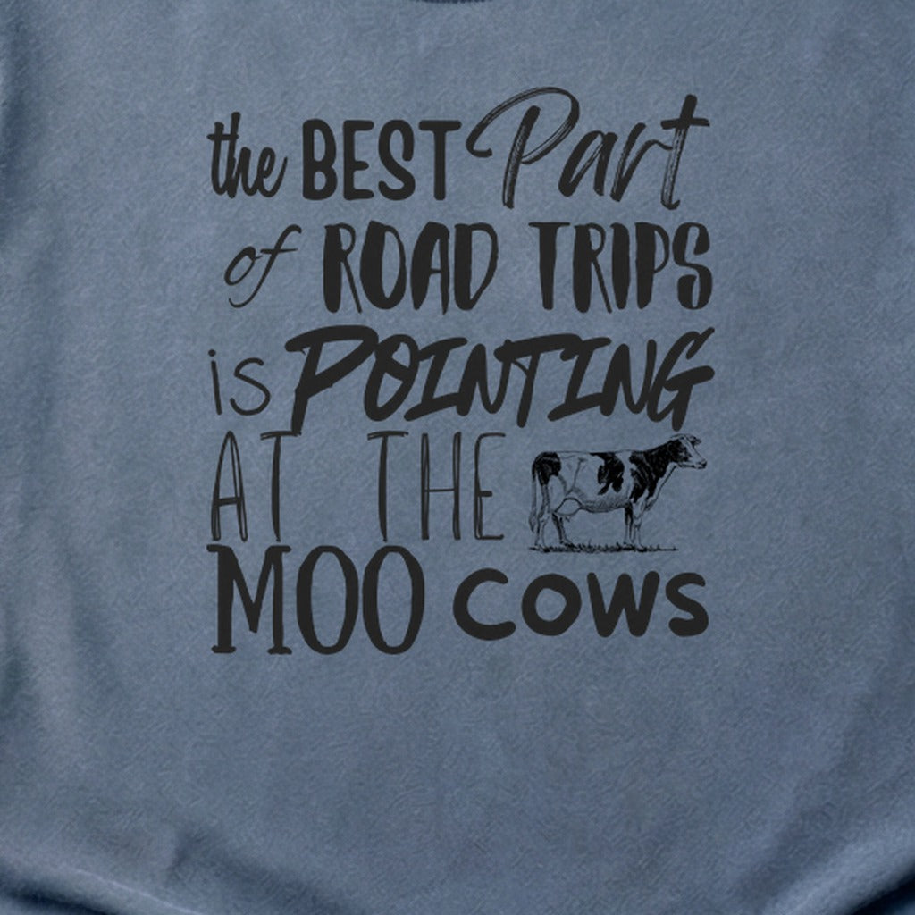 Moo Cows Road Trip Cotton T-Shirt
