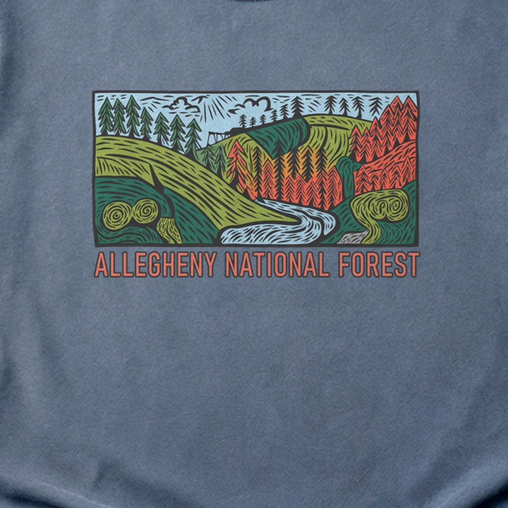Allegheny National Forest Cotton T-Shirt