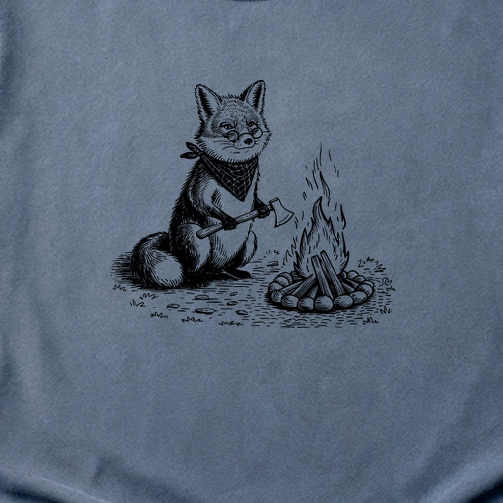 The Pyrofessor Fox Cotton T-Shirt