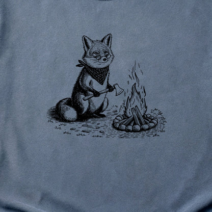The Pyrofessor Fox Cotton T-Shirt