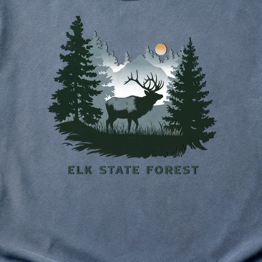 Elk State Forest Cotton T-Shirt