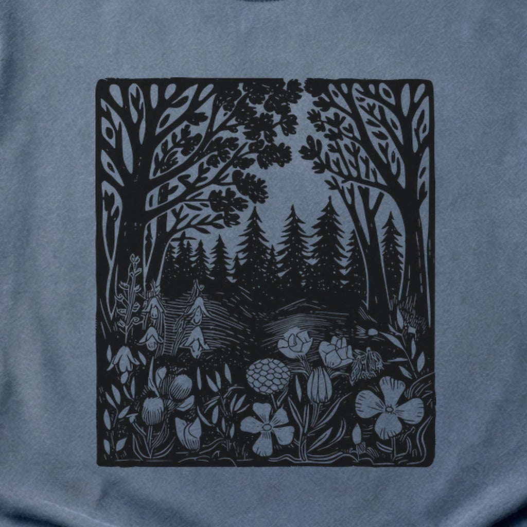 Forest Bloom Cotton T-Shirt
